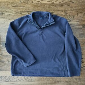 GAP Dark Blue Fleece Pullover